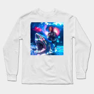 Friend Shark Long Sleeve T-Shirt